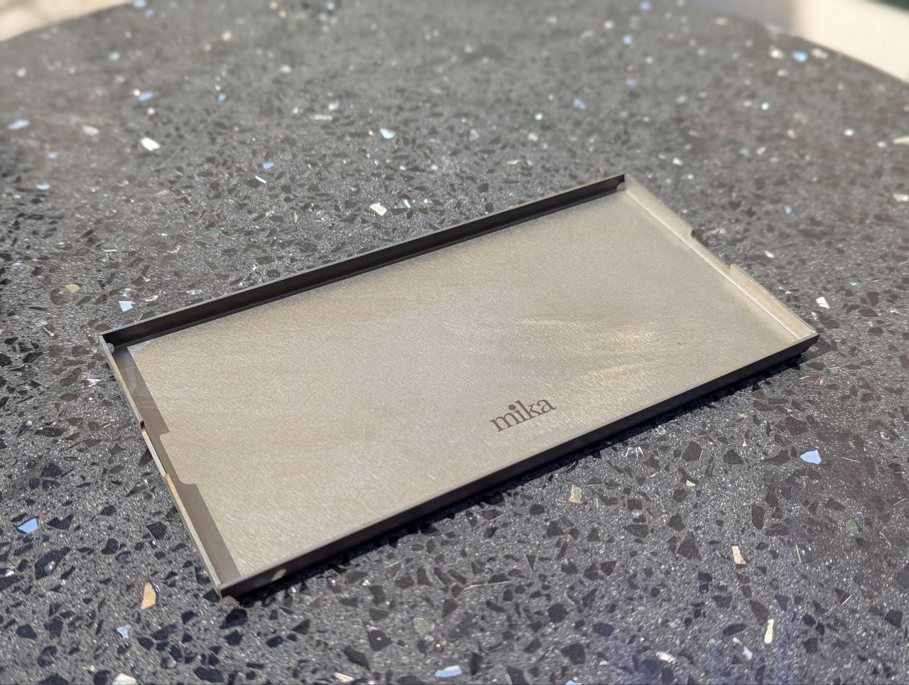 Khay - Patina Black Steel