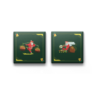 Bộ Gạch Lót Ly - Giáng Sinh 2