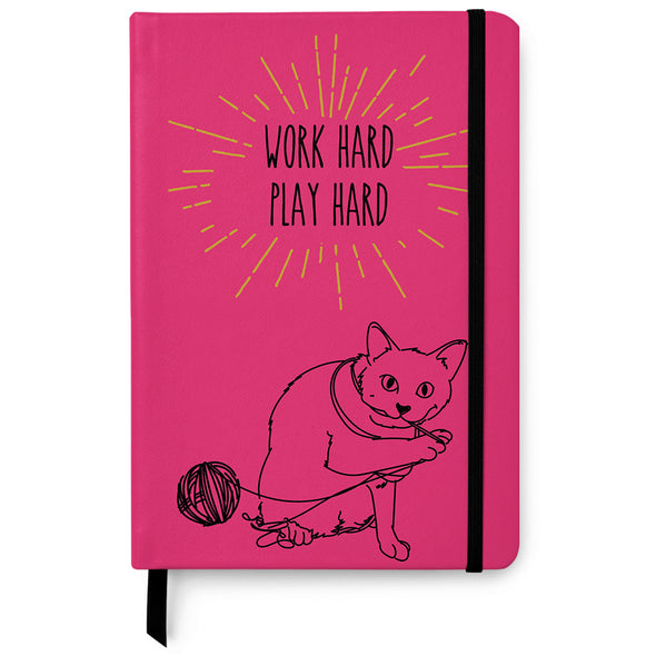 Work hard play hard Notebook -F-004-001-005