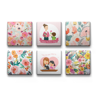 Bộ lót ly 6 cái Set J-002-002-S-V